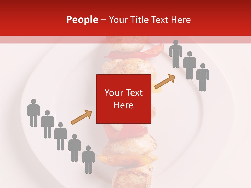 Krajobraz Tajemniczy Promienie PowerPoint Template