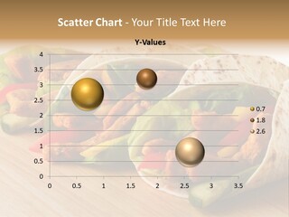 Barbecue Horizontal Vegetables PowerPoint Template