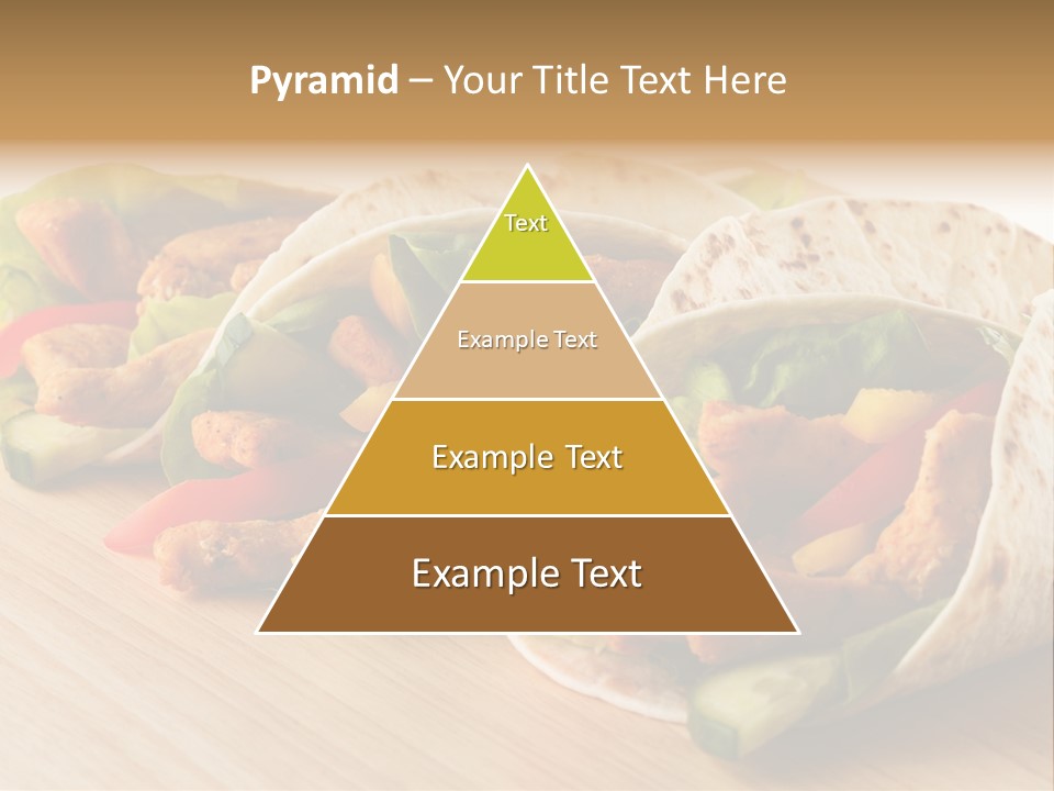 Barbecue Horizontal Vegetables PowerPoint Template
