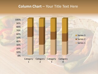 Barbecue Horizontal Vegetables PowerPoint Template