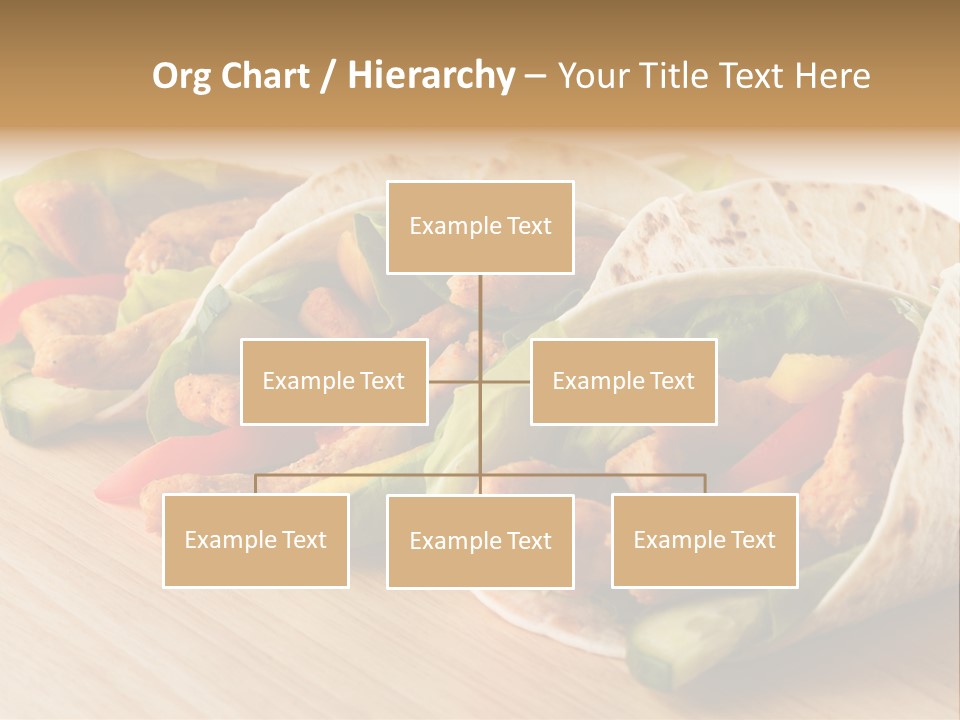 Barbecue Horizontal Vegetables PowerPoint Template