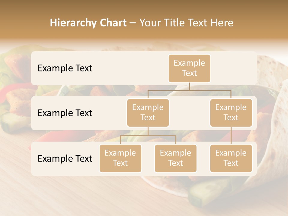 Barbecue Horizontal Vegetables PowerPoint Template