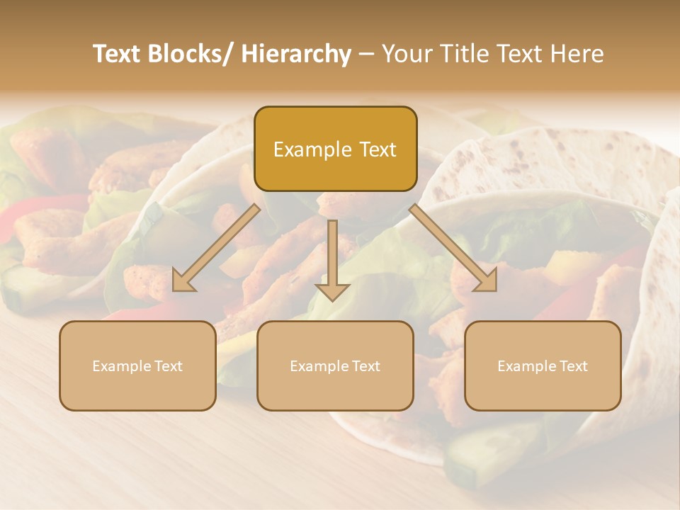 Barbecue Horizontal Vegetables PowerPoint Template