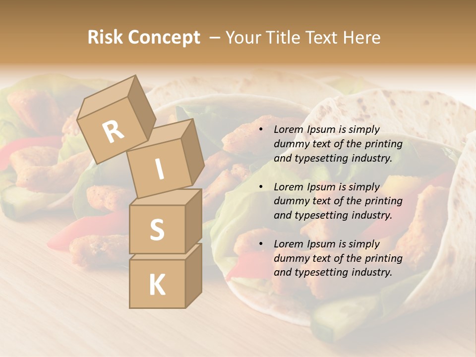 Barbecue Horizontal Vegetables PowerPoint Template