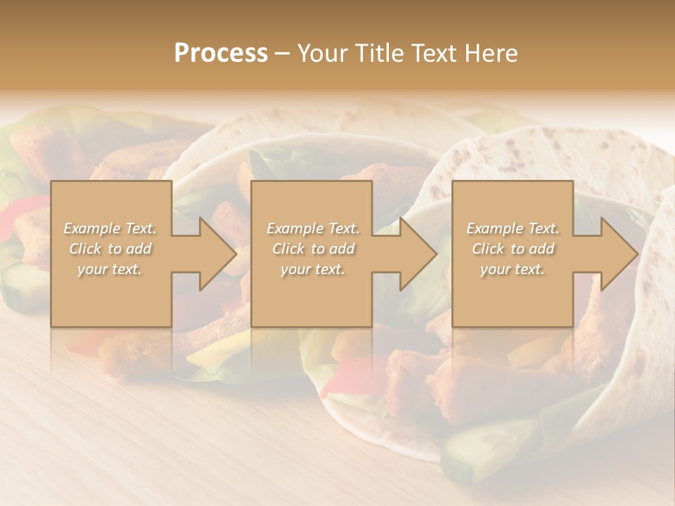 Barbecue Horizontal Vegetables PowerPoint Template