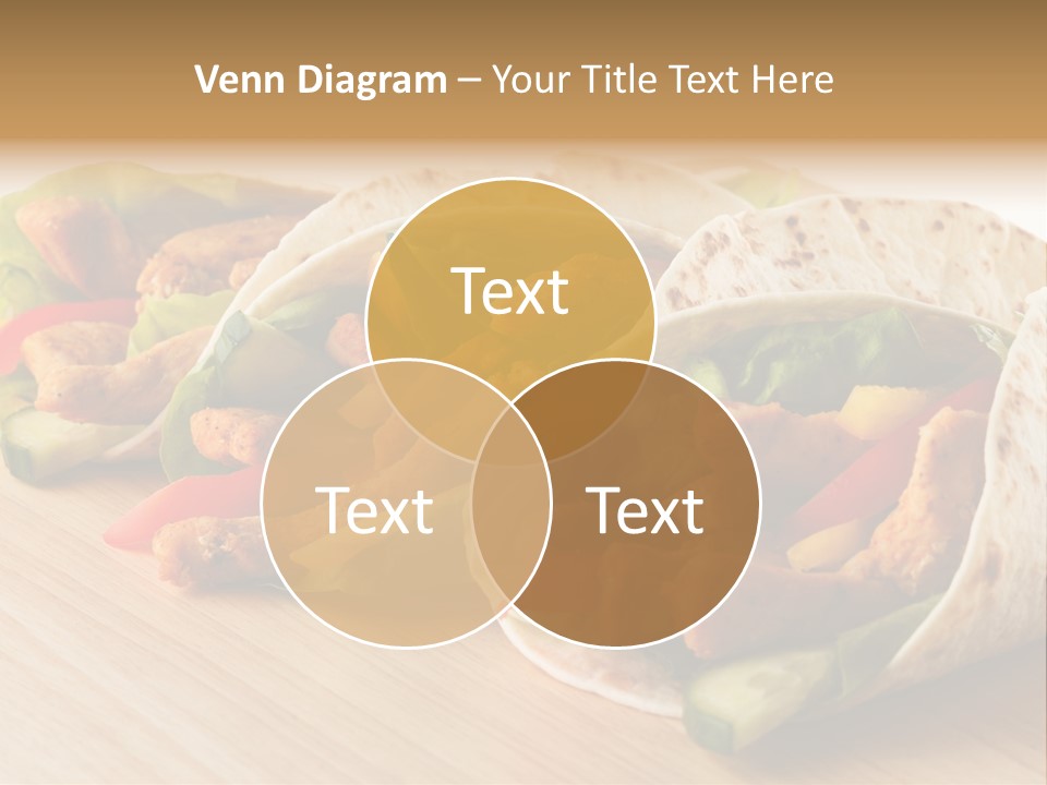 Barbecue Horizontal Vegetables PowerPoint Template