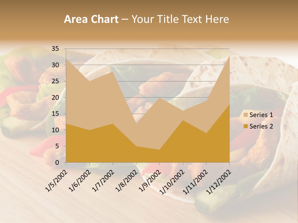 Barbecue Horizontal Vegetables PowerPoint Template