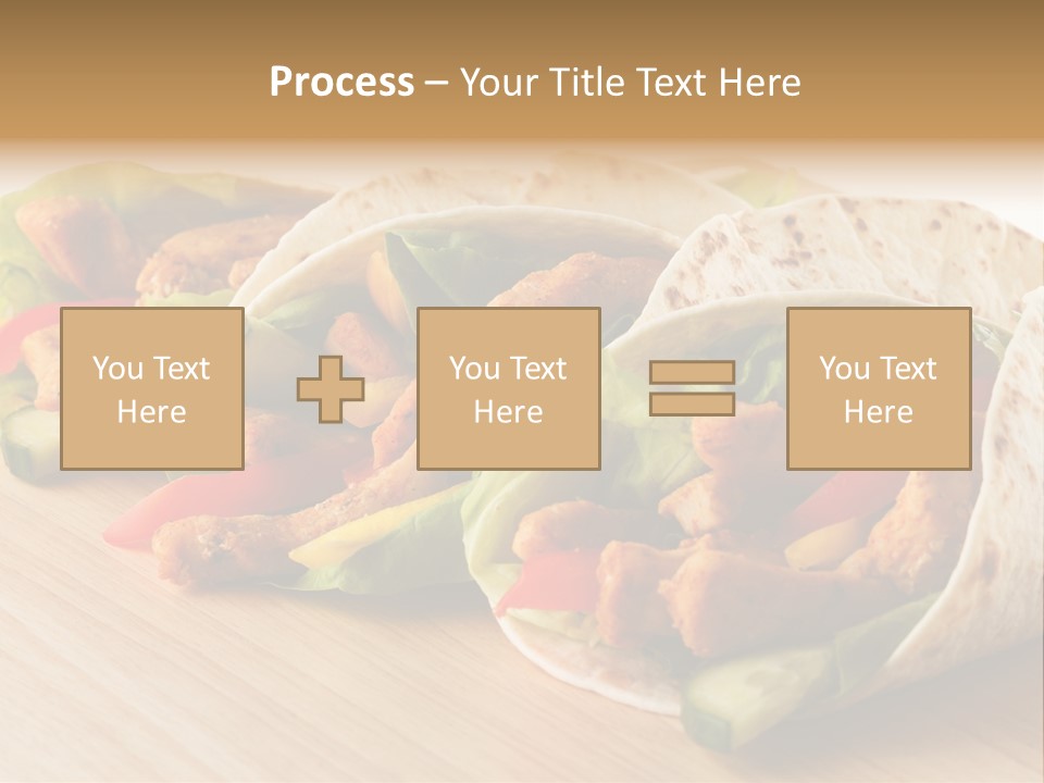 Barbecue Horizontal Vegetables PowerPoint Template