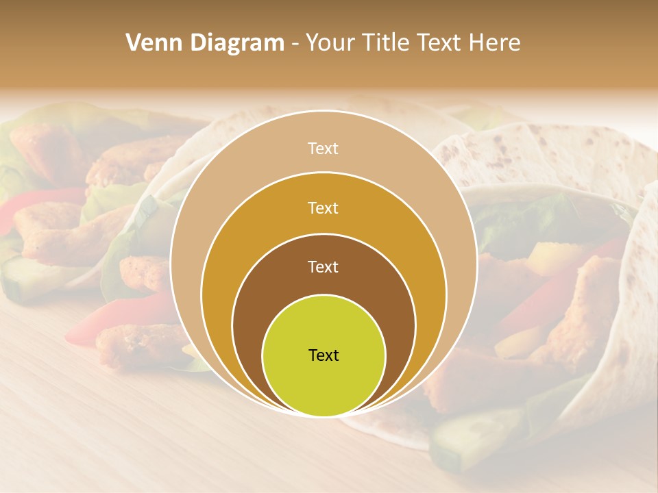 Barbecue Horizontal Vegetables PowerPoint Template