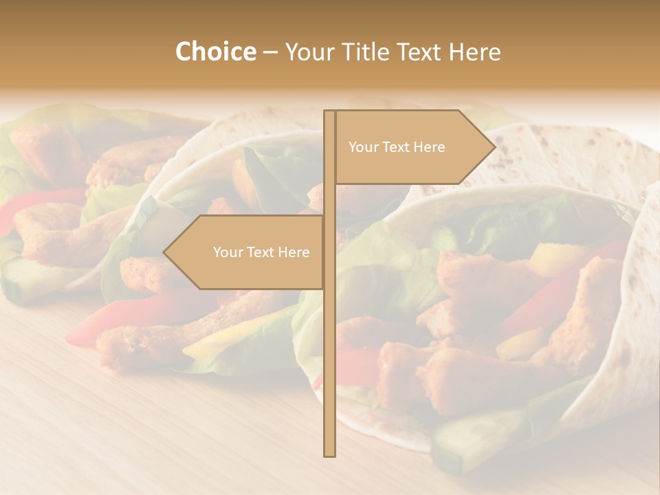 Barbecue Horizontal Vegetables PowerPoint Template