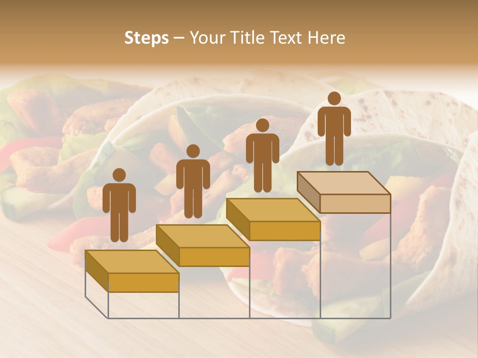 Barbecue Horizontal Vegetables PowerPoint Template