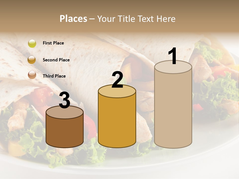 Stripes Doner Chips PowerPoint Template