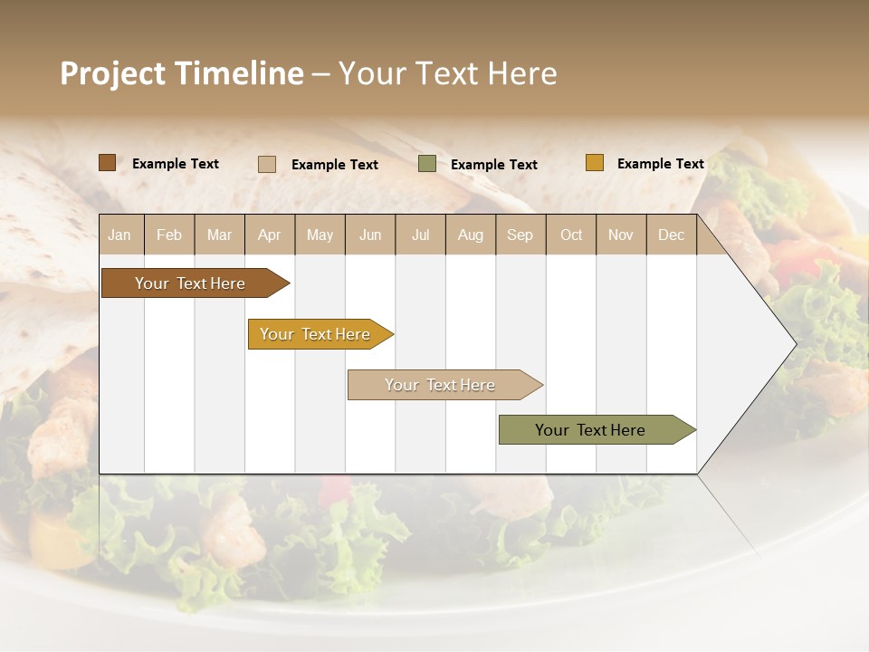 Stripes Doner Chips PowerPoint Template