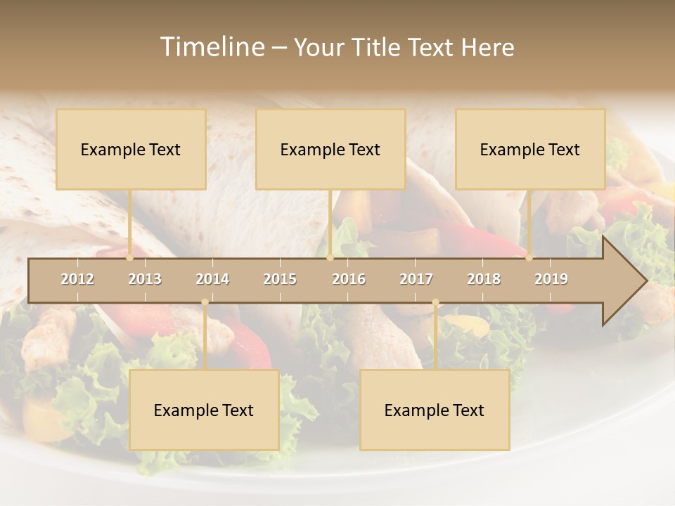 Stripes Doner Chips PowerPoint Template