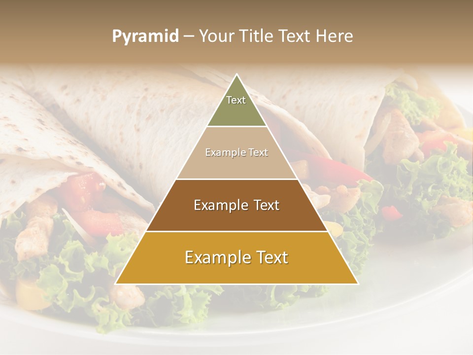 Stripes Doner Chips PowerPoint Template