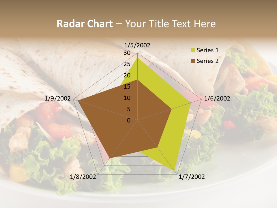 Stripes Doner Chips PowerPoint Template
