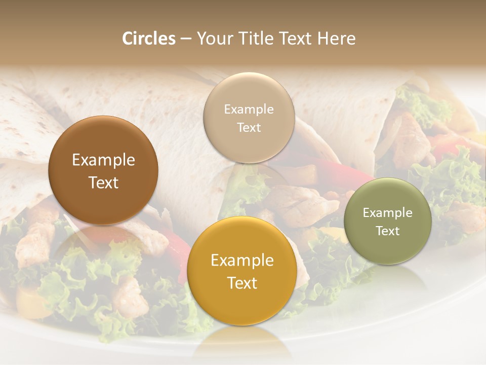 Stripes Doner Chips PowerPoint Template