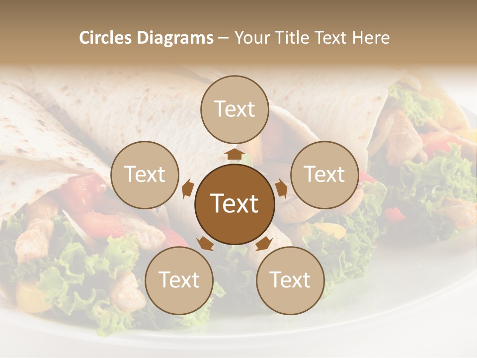 Stripes Doner Chips PowerPoint Template