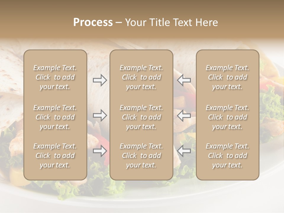 Stripes Doner Chips PowerPoint Template