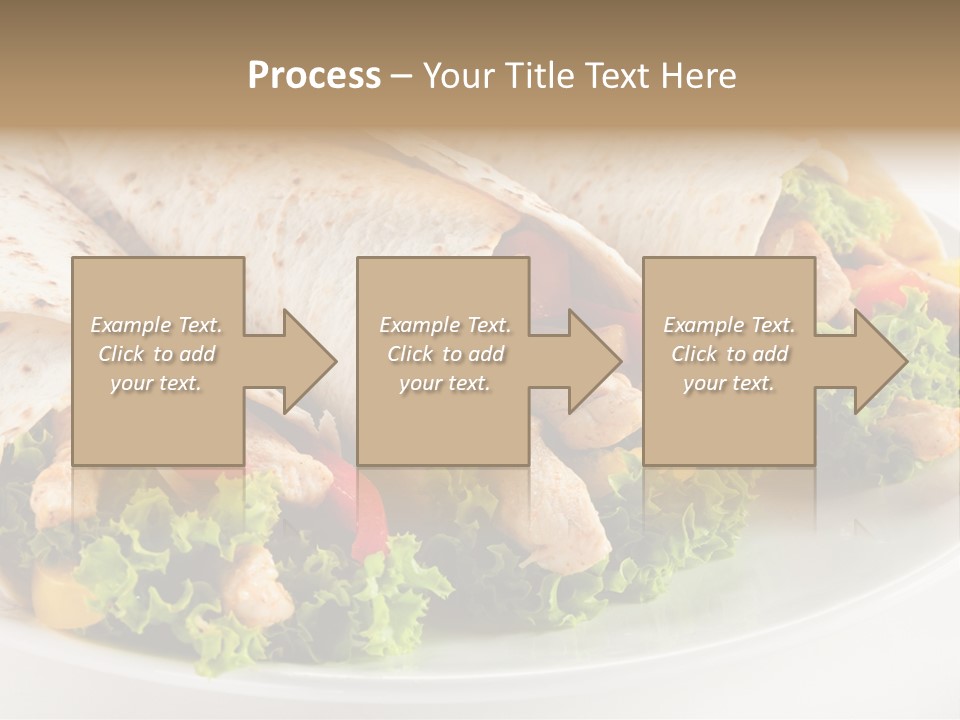 Stripes Doner Chips PowerPoint Template