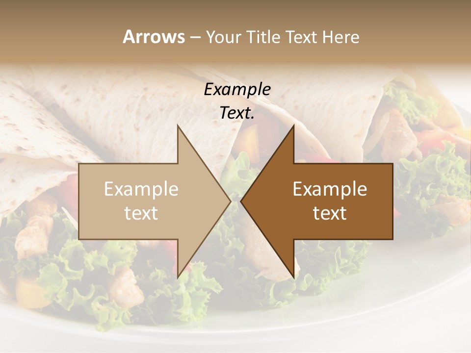 Stripes Doner Chips PowerPoint Template