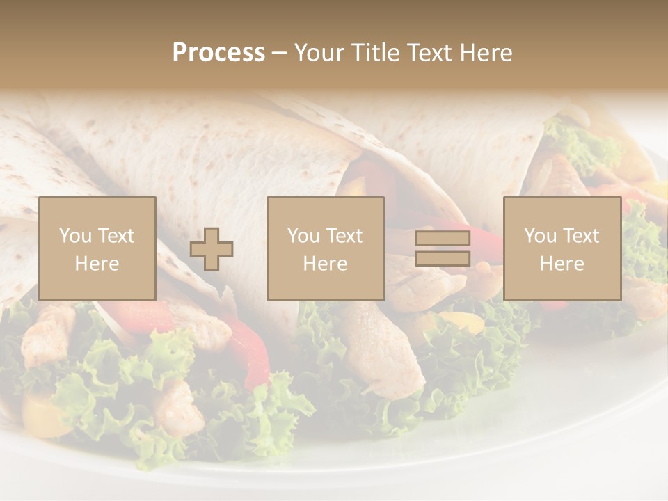 Stripes Doner Chips PowerPoint Template