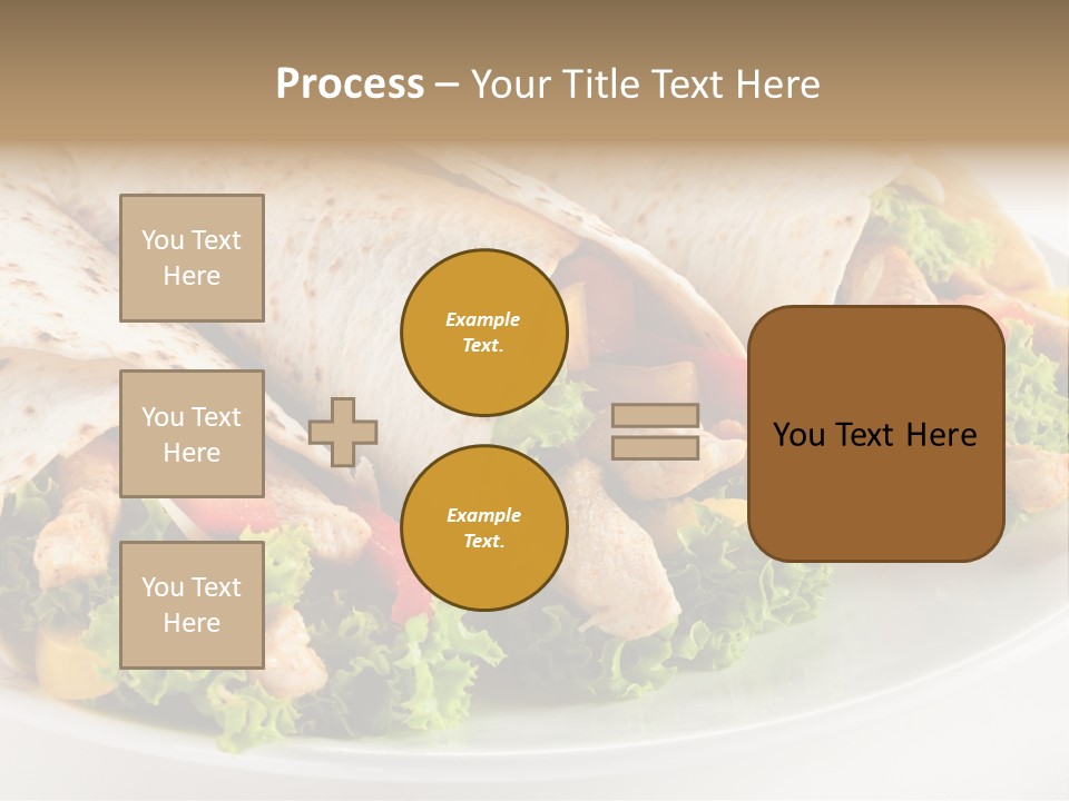 Stripes Doner Chips PowerPoint Template