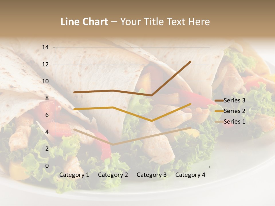 Stripes Doner Chips PowerPoint Template