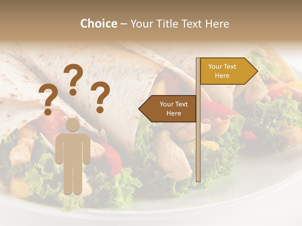 Stripes Doner Chips PowerPoint Template