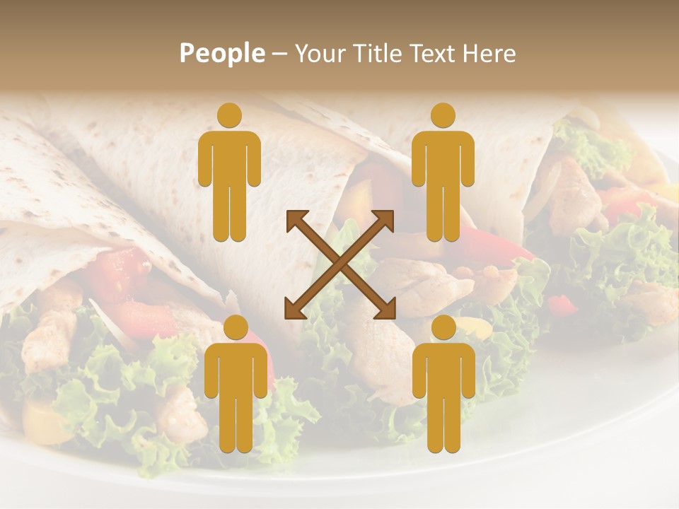 Stripes Doner Chips PowerPoint Template