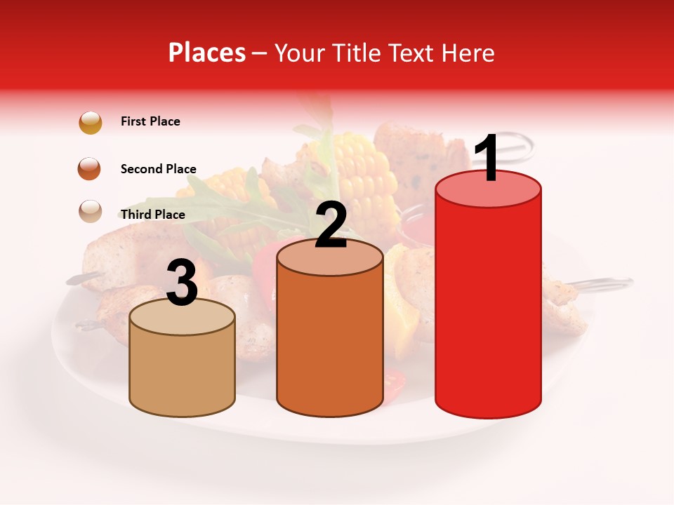 Roasted Closeup Lunch PowerPoint Template