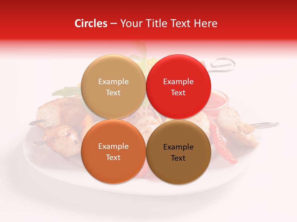 Roasted Closeup Lunch PowerPoint Template
