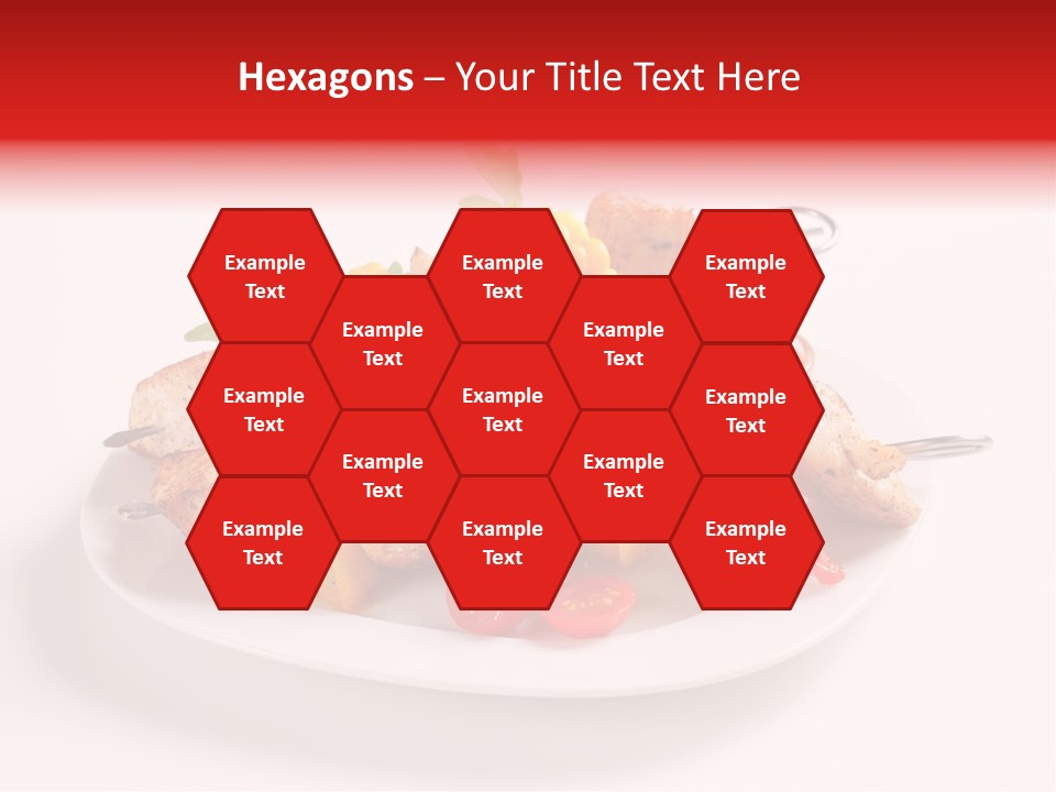 Roasted Closeup Lunch PowerPoint Template