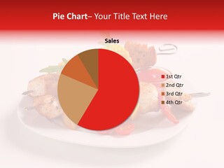 Roasted Closeup Lunch PowerPoint Template