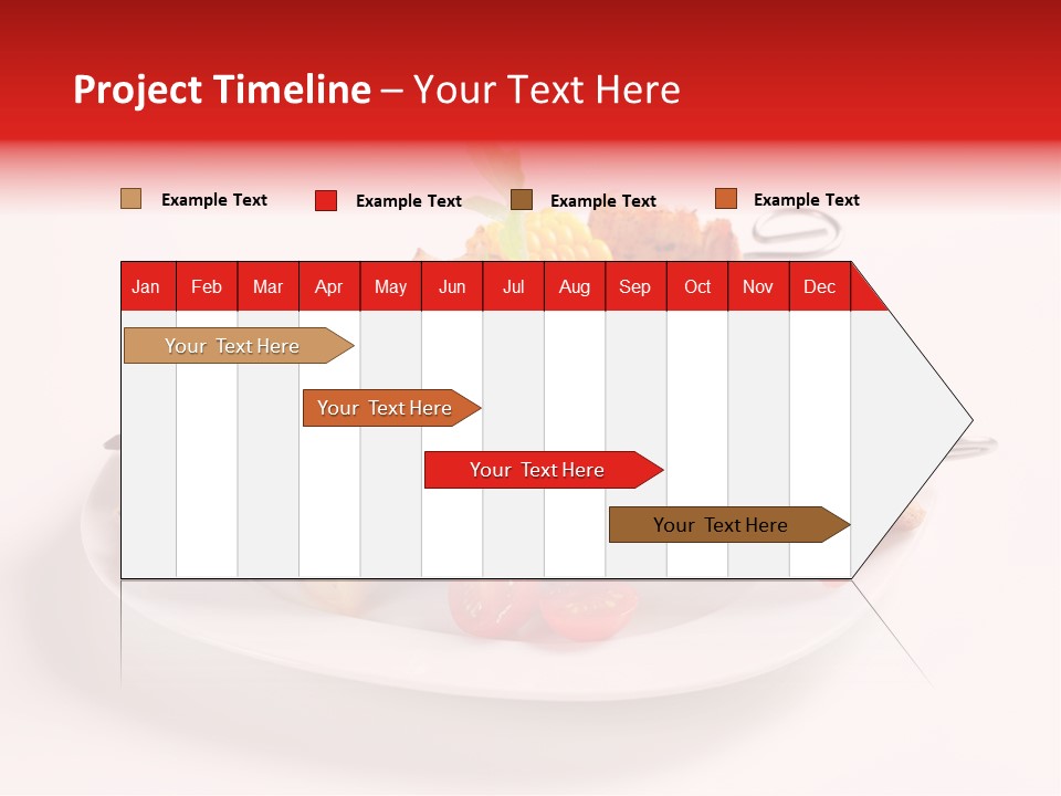 Roasted Closeup Lunch PowerPoint Template