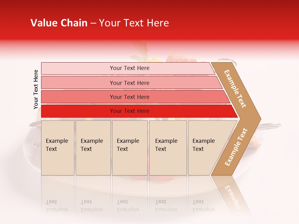 Roasted Closeup Lunch PowerPoint Template