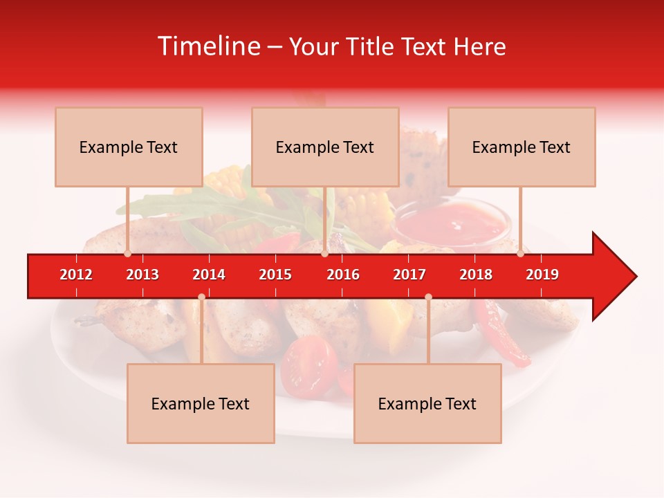 Roasted Closeup Lunch PowerPoint Template