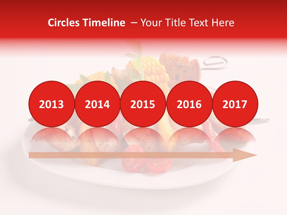 Roasted Closeup Lunch PowerPoint Template