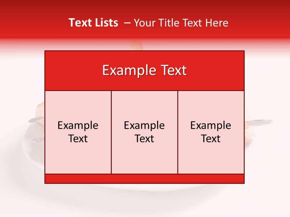 Roasted Closeup Lunch PowerPoint Template