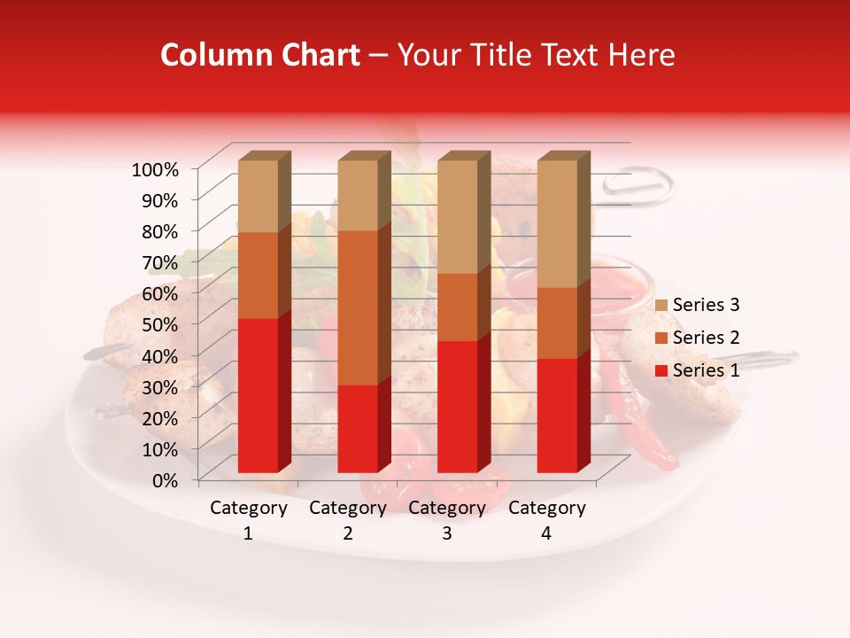 Roasted Closeup Lunch PowerPoint Template