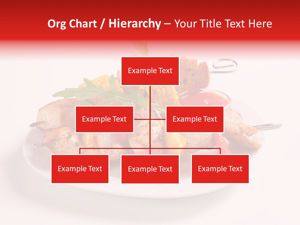 Roasted Closeup Lunch PowerPoint Template