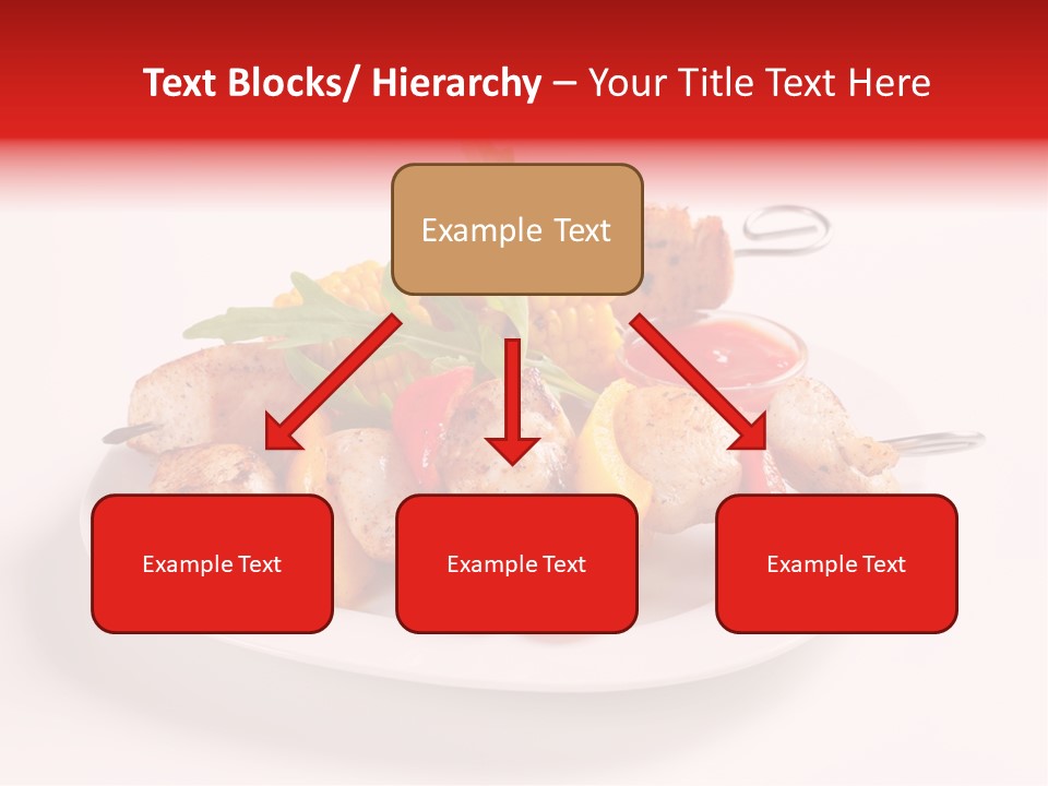 Roasted Closeup Lunch PowerPoint Template