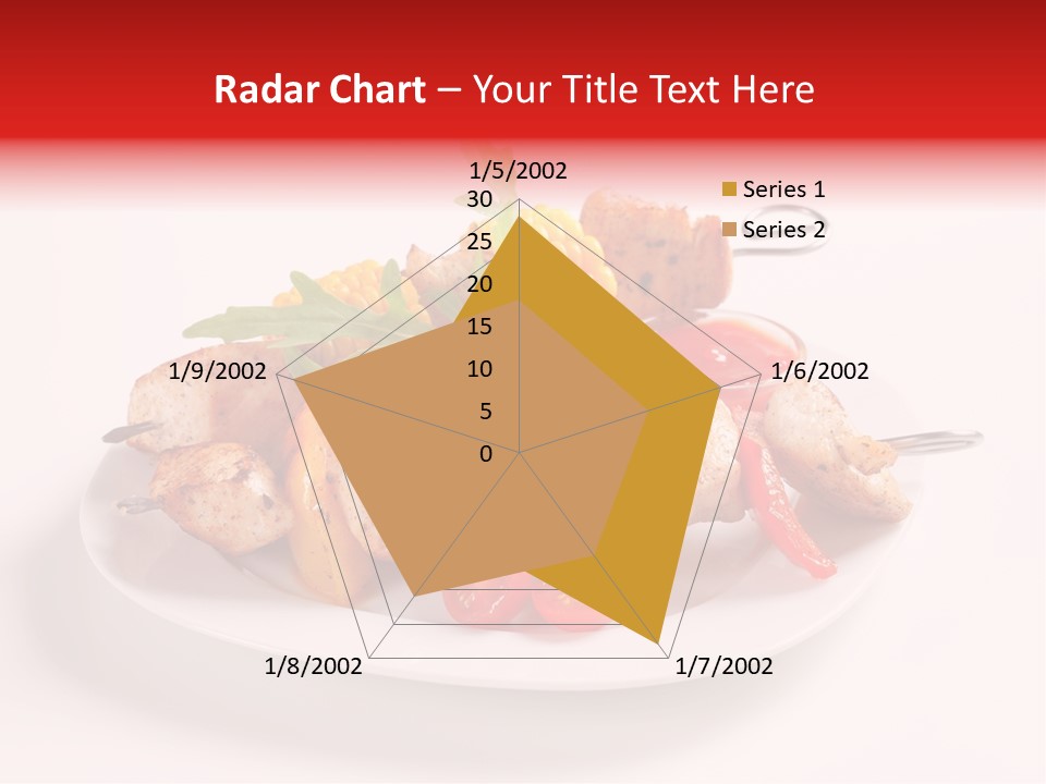 Roasted Closeup Lunch PowerPoint Template
