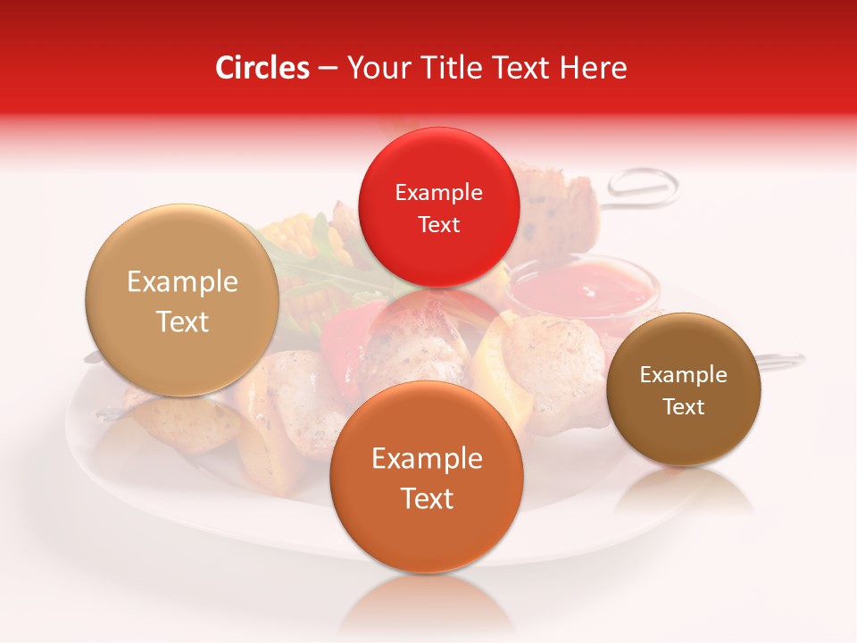 Roasted Closeup Lunch PowerPoint Template