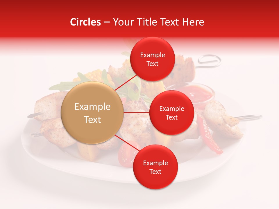 Roasted Closeup Lunch PowerPoint Template