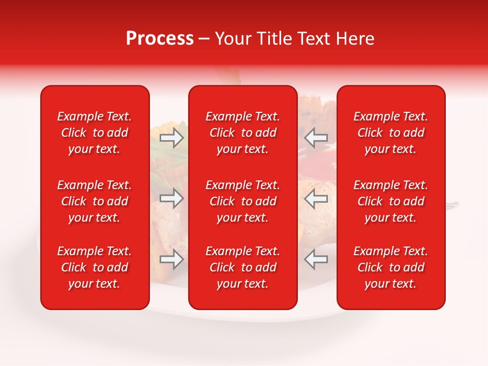 Roasted Closeup Lunch PowerPoint Template