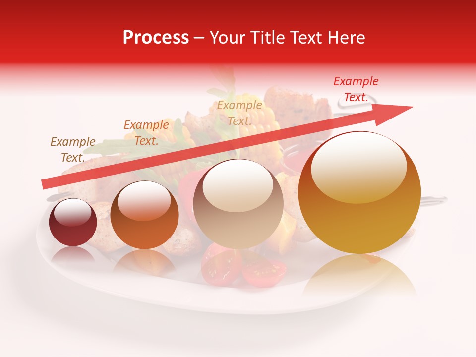 Roasted Closeup Lunch PowerPoint Template