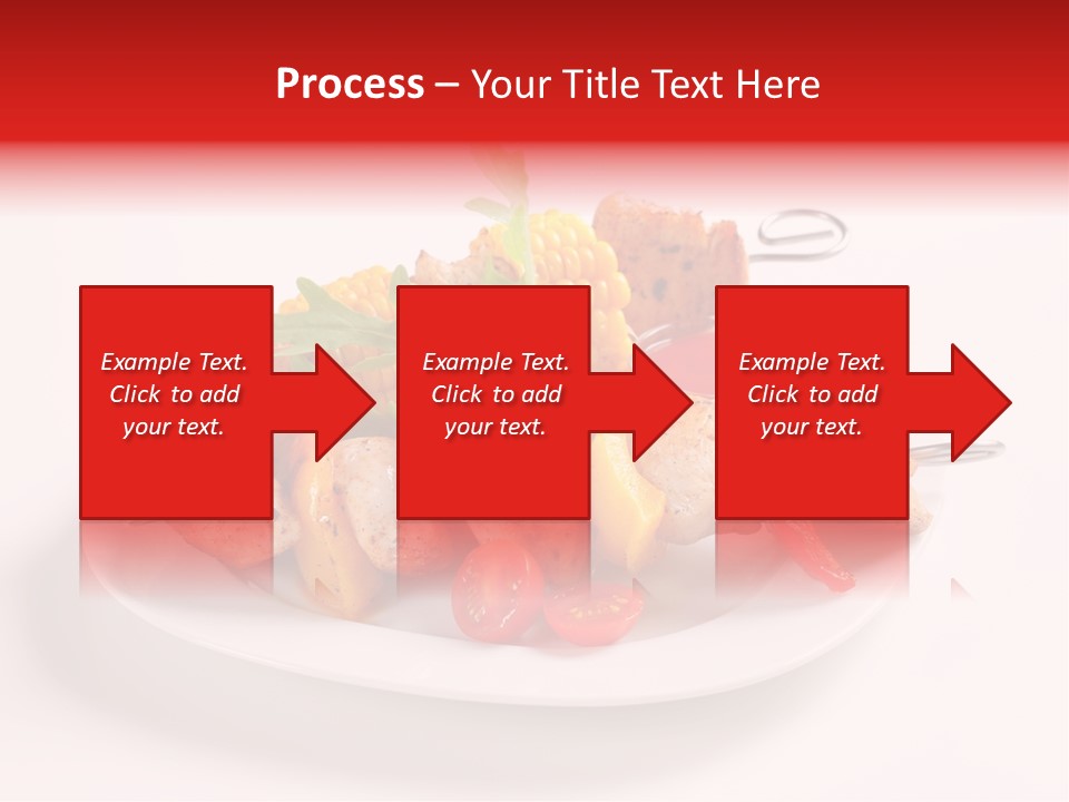 Roasted Closeup Lunch PowerPoint Template