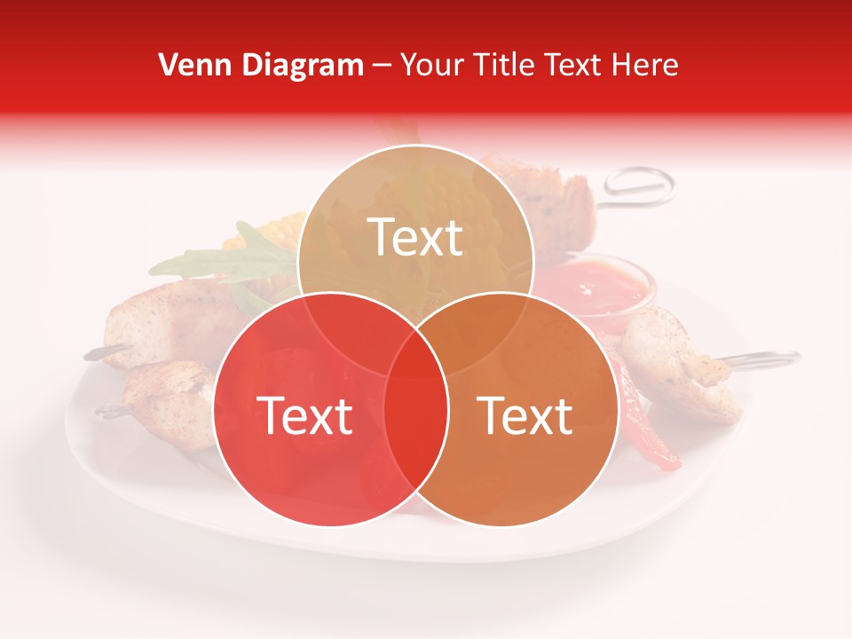 Roasted Closeup Lunch PowerPoint Template