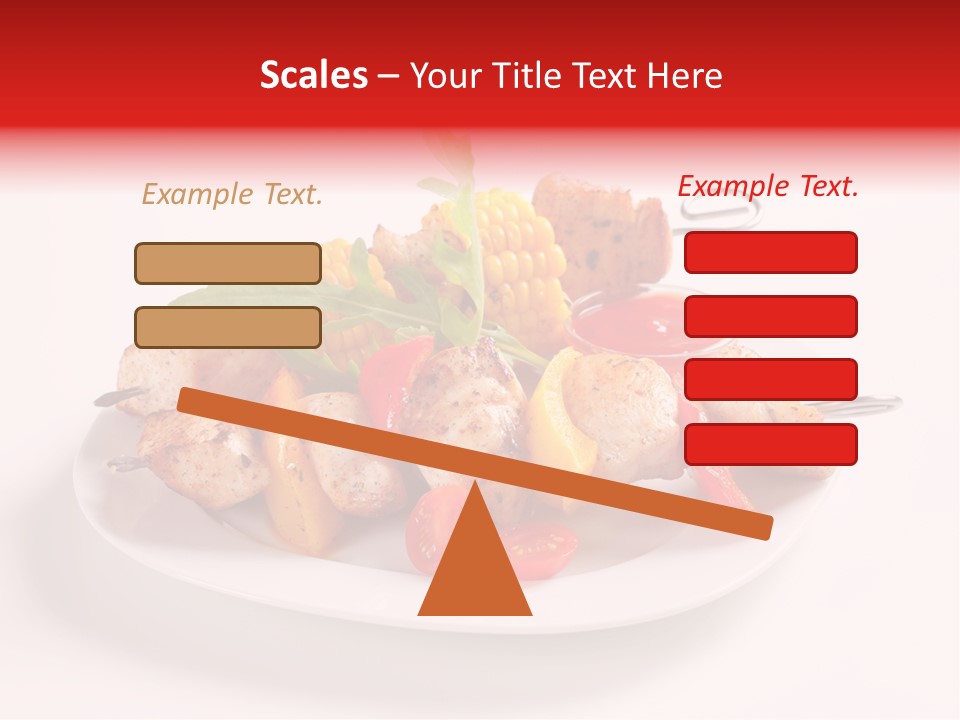 Roasted Closeup Lunch PowerPoint Template